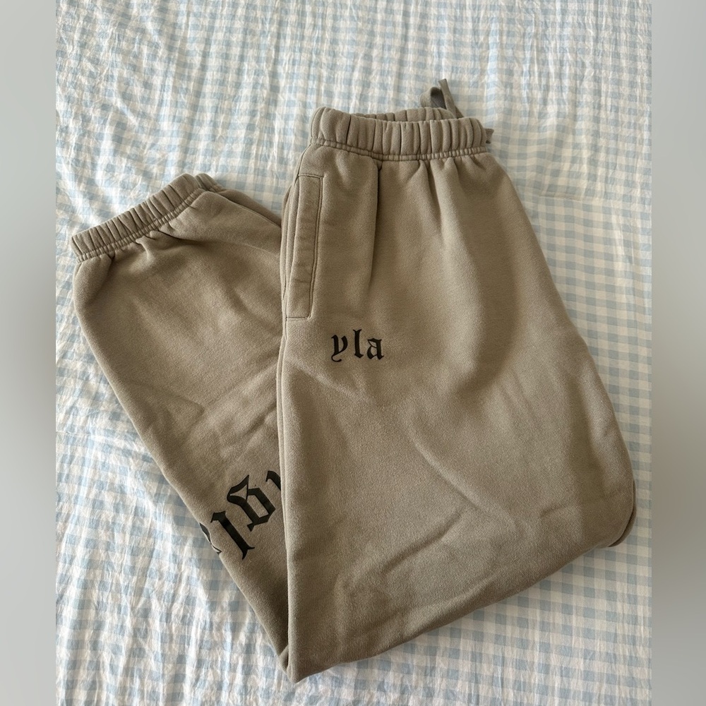 YoungLA Taupe Joggers